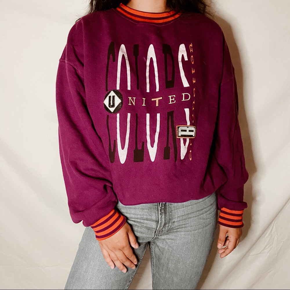 Vintage Purple Crew Neck